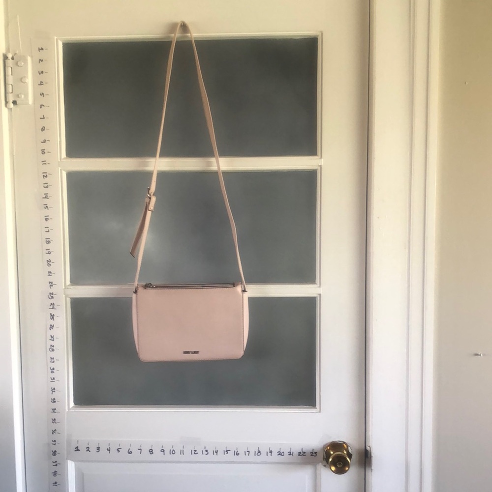 Nine West Cream Crossbody Bag Minimalist Design